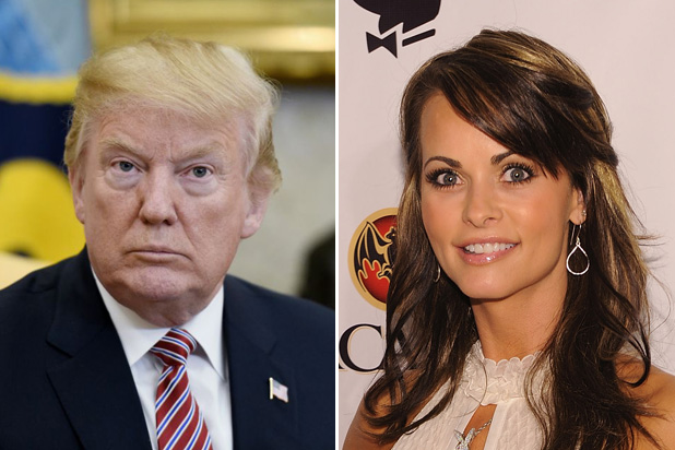 Playboy Models Fucked Tied - Ex-Playmate Karen McDougal Says She Had 9-Month Affair With ...