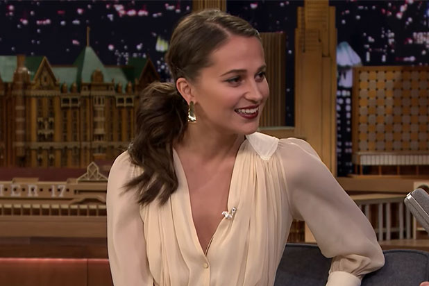 Alicia Vikander Was Part of a 'Lip Sync Battle' in Her Youth