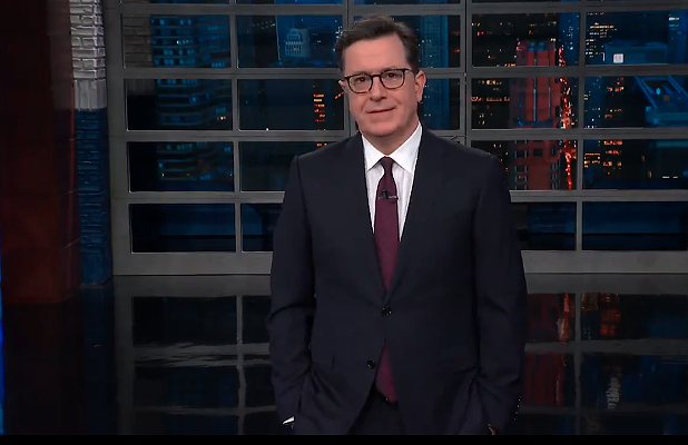 618px x 400px - Colbert: Trump-Stormy Daniels Saga is'Least Surprising Story I Have Ever  Heard' (Video)