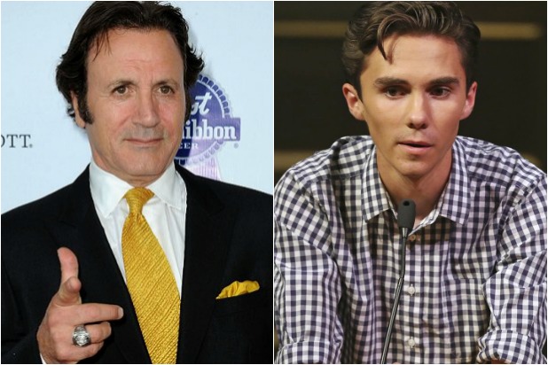 618px x 412px - Frank Stallone Calls David Hogg 'P---y' and 'Little B---h ...