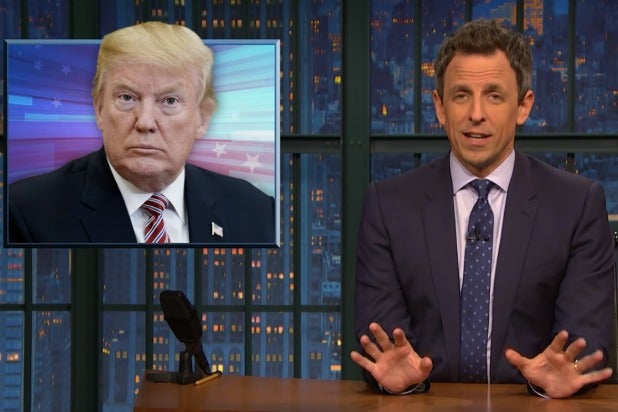 Josh Meyers Porn - Seth Meyers: Trump Saying 'I Lied Because I'm Stupid' Is ...