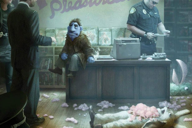 618px x 412px - Sesame Workshop Sues Over 'Happytime Murders' Trailer ...