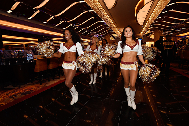 Redskins cheerleaders detail topless Costa Rica photo shoot