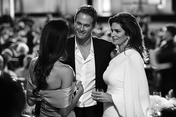 Amal Clooney, Rande Gerber, Cindy Crawford