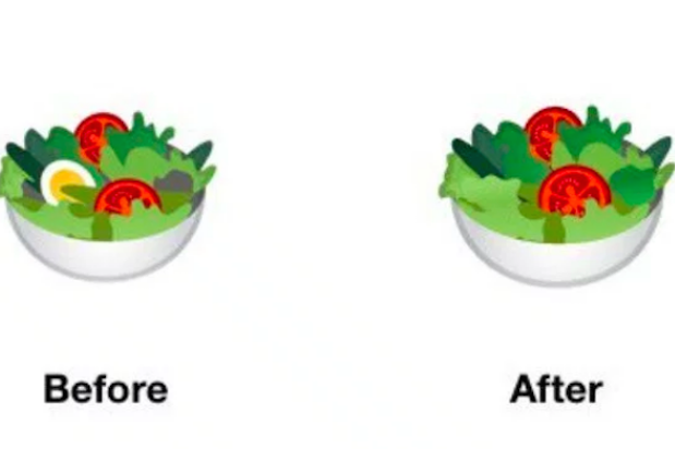 Google Unveils More Inclusive Vegan Salad Emoji