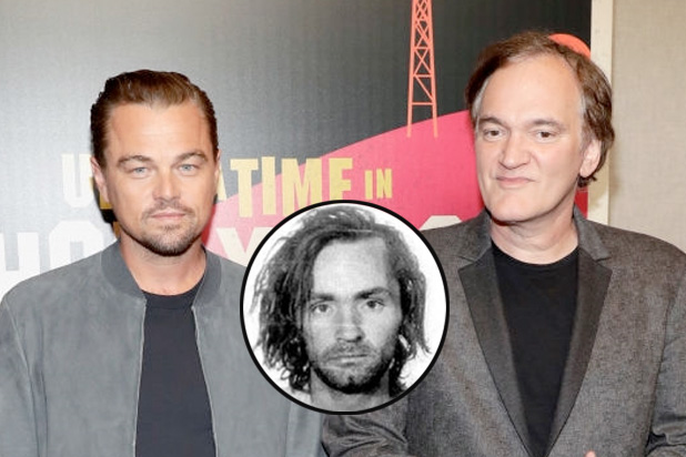 Charles Manson Leonardo di Caprio Quentin Tarantino