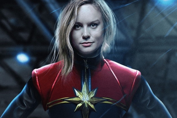 618px x 412px - Captain Marvel': Brie Larson Blasts Off in First Trailer (Video)