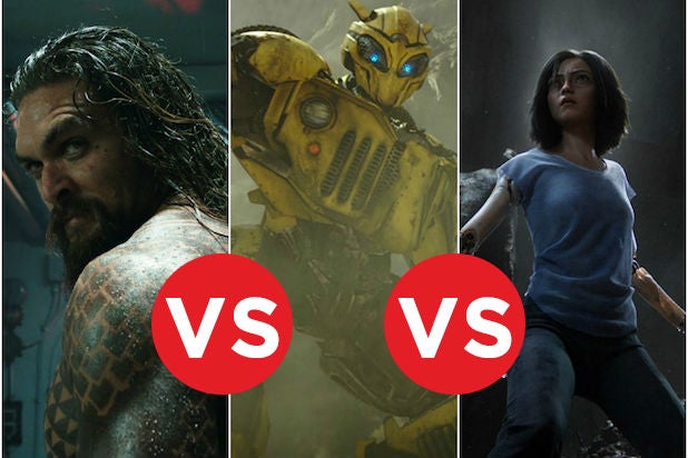 Box Office Showdown Aquaman vs Bumblebee vs Alita