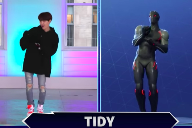 Bts Shows Up Jimmy Fallon In Fortnite Dance Challenge Video - 