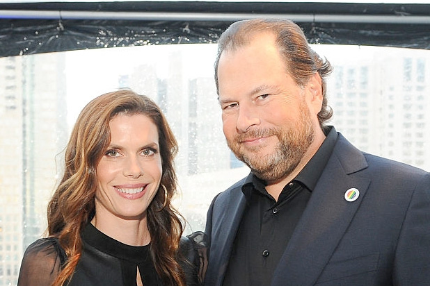 lynne and marc benioff