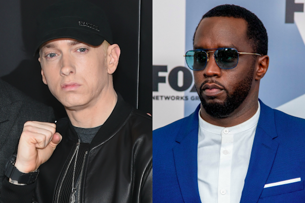 Eminem Gay Porn - Eminem's Tupac-Diddy Machine Gun Kelly Diss: Here Are the ...