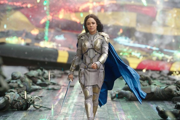 Set In Civil War Porn - Tessa Thompson Heads to 'Avengers 4' Set in Atlanta With ...