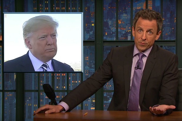 Seth Meyers The Answer To Is Trump Lying Or Is He Stupid Is Both Video Thewrap 