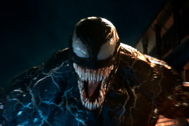 Batman And Venom Porn - Venom' Film Review: Tom Hardy Gets Buried in CG Goo, as Does ...