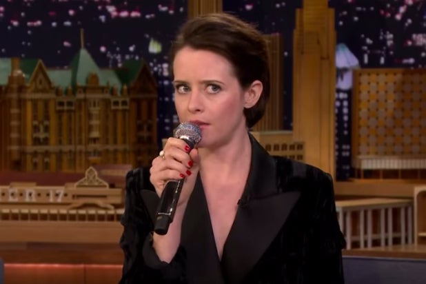 Jimmy Fallon Makes 'SNL' Host Claire Foy Perform 'Rapper's Delight