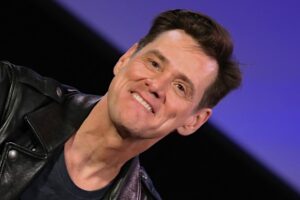 Donald Trump Has 'Boobs' Spilling Out of His Mouth in Jim Carrey's ...