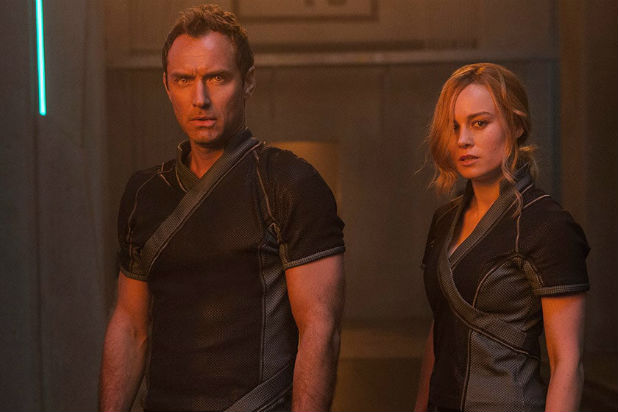 Brie Larson Xxx - Captain Marvel': Who Is Jude Law Playing?
