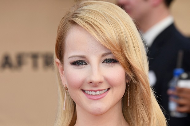 618px x 412px - Big Bang Theory' Star Melissa Rauch Gets Slick for 'Really ...