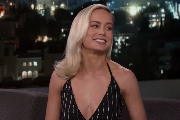 Brie Larson Captain Marvel Kimmel