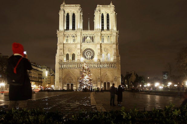 Notre Dame Cathedral's Spire Collapses in Fire, Paris Landmark's Frame ...