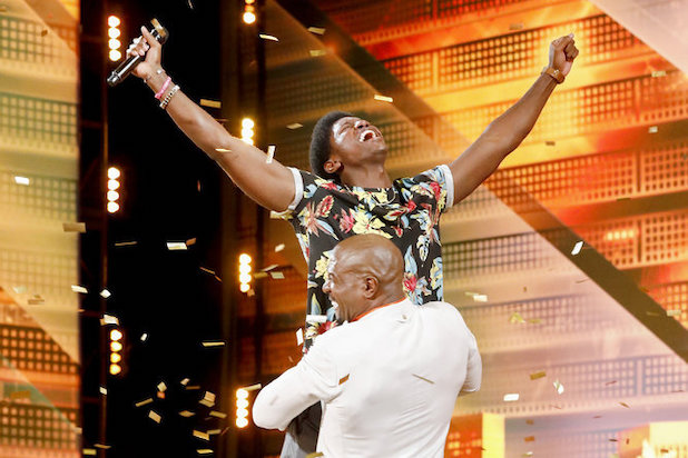 Original Rap Earns Agt Contestant Joseph Allen A Golden Buzzer And