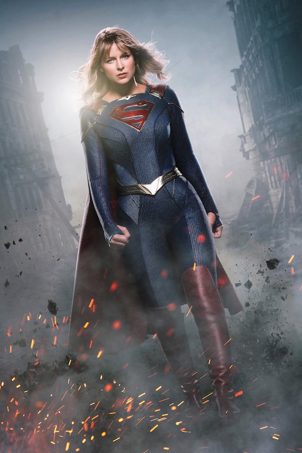 Supergirl The Cw Unveils Karas New Skirtless Supergirl Suit Photo 4578