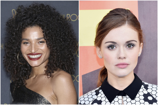 Pose Star Indya Moore And Teen Wolf Alum Holland Roden