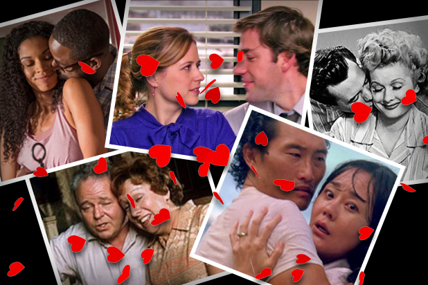 47 Best TV Couples of All Time, From Pam to Lucy and Ricky