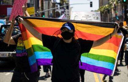 wby are the voices of hope on agt in gay pride colors