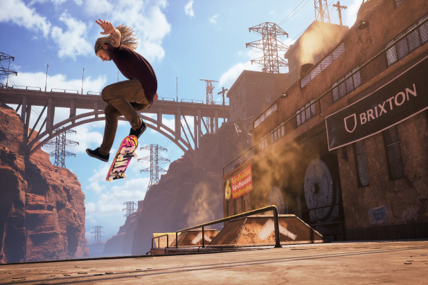 Sunset Overdrive's crazy style is a gleeful blend of Tony Hawk Pro Skater  and combat (review)