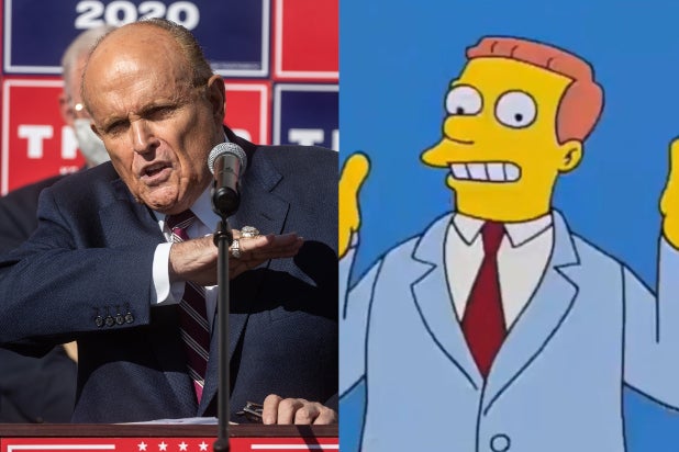 Former 'Simpsons' Writer Wishes You'd Stop Comparing Rudy Giuliani to ...