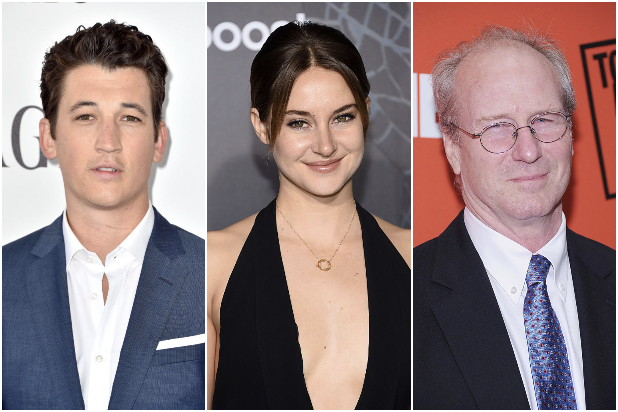 Miles Teller Shailene Woodley William Hurt To Star In Political Satire The Fence