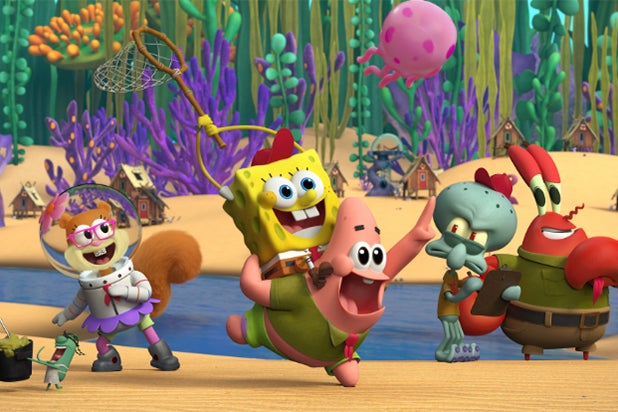 Spongebob S Jellyfishing Trip Goes Belly Up In Kamp Koral Sneak Peek