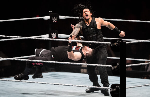 Roman Reigns Just Ran Kevin Owens Over With A Friggin Golf Cart