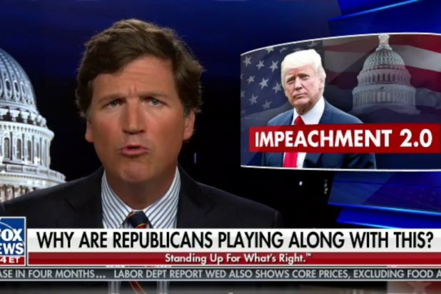 Tucker Carlson: Republicans Who Voted for Trump's Impeachment Are 'Dumb ...