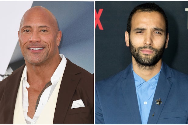 Marwan Kenzari Dwayne Johnson Black Adm Superhero movie