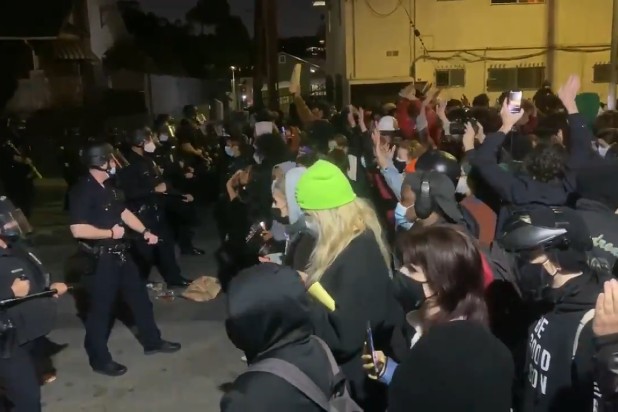 Multiple Journalists Arrested While Covering Protests in Echo Park thumbnail