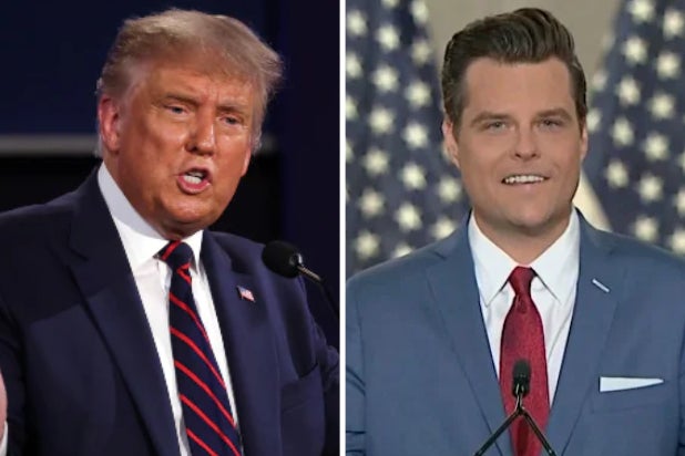 Trump Denies Matt Gaetz Asked For Pre-Emptive Pardon - TheWrap