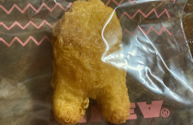 Among Us Character Shaped Chicken Nugget Sells For Nearly 100 000