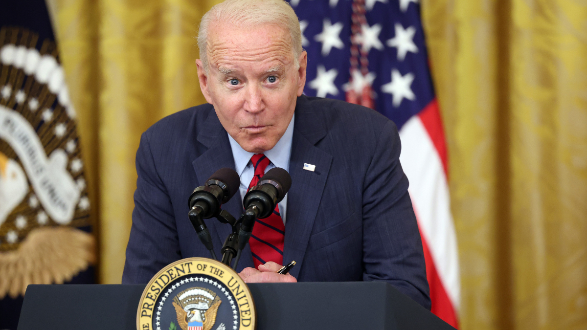 Joe' Trends After Biden Whispers Through Conference