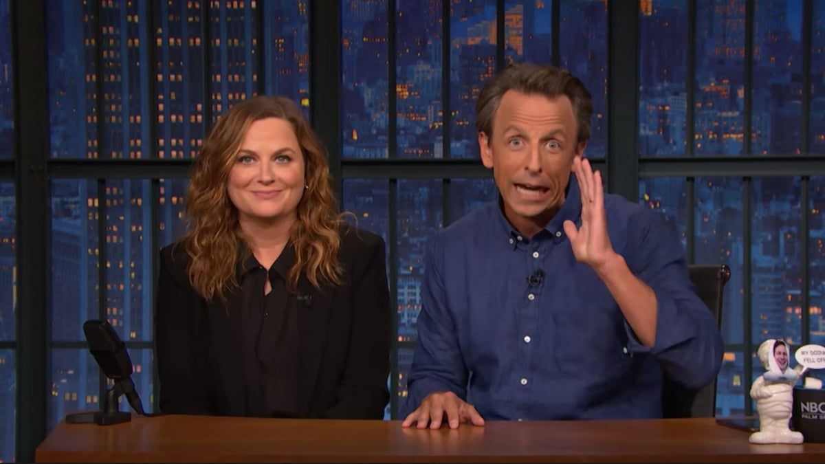 Seth Meyers And Amy Poehler Roast Space Billionaires Video