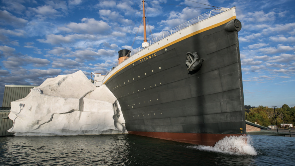 Titanic Museum Visitors Hospitalized After Iceberg Wall Collapses - TheWrap