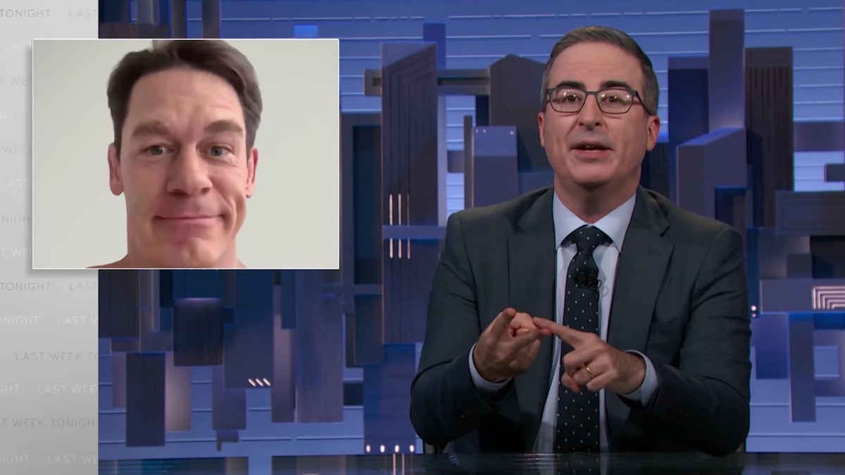 John Oliver Uses ‘Weird’ Apologies From John Cena, The Gap and More to Explain China’s Hold on Taiwan (Video)