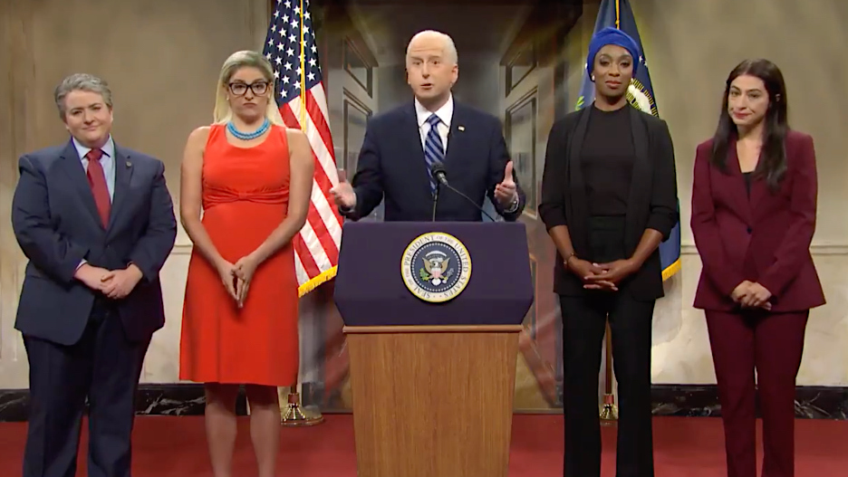 ‘SNL’ Debuts New Cast Member as Joe Biden, Cecily Strong as Kyrsten Sinema in Politically Charged Cold Open (Video) thumbnail