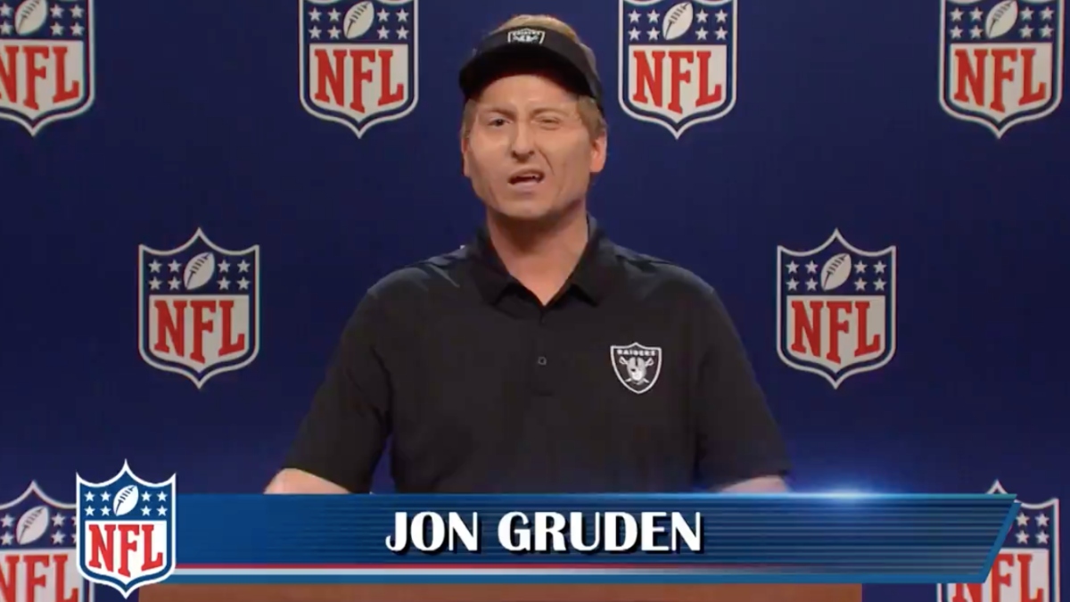 SNL' Tackles Jon Gruden Email Scandal, NFL Race Issues in Cold Open –  Rolling Stone