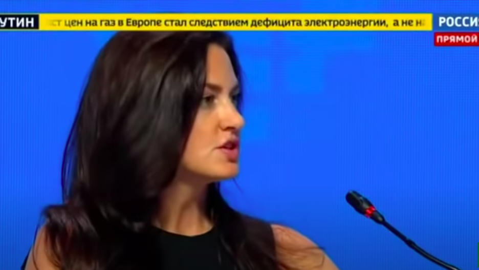 Russian State Media Accuses CNBCs Hadley Gamble of Being Sexual Object in Putin Interview