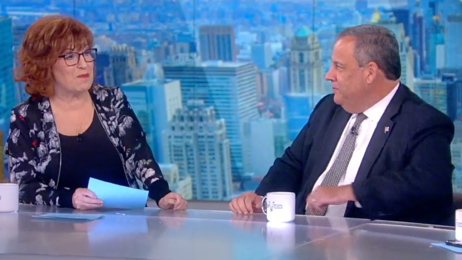 ‘the View Joy Behar Warns Chris Christie That Trump Is ‘gonna Get You For Recent Criticism 