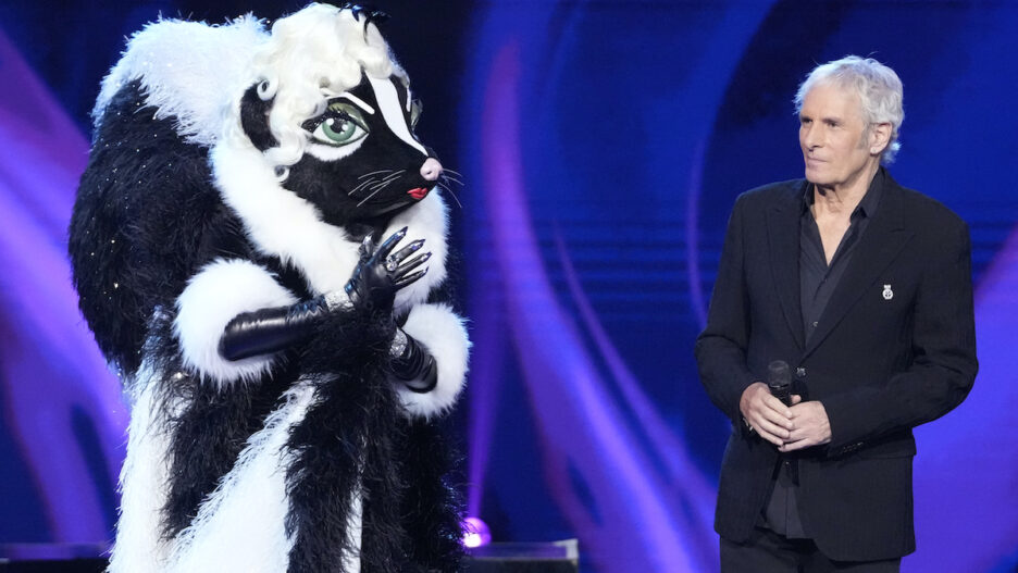 the masked singer skunk on the big clue that certainly gave her away