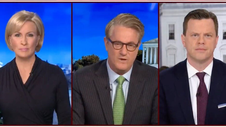 Joe Scarborough Calls House Republicans a 'Disgrace to America'