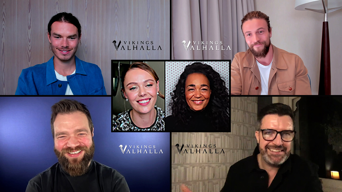 Vikings Valhalla Cast Dish On Season 1 Origin Stories Of Leif Eriksson Prince Harald And More Video